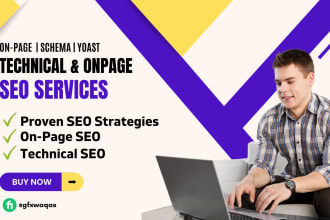 do yoast technical SEO, on page optimization and fix search console errors