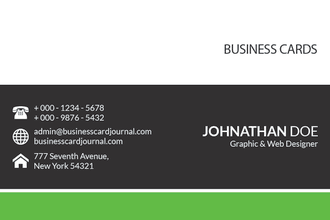 create business cards for your company
