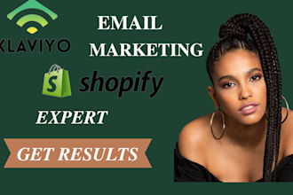 do shopify marketing, klaviyo email marketing, shopify promotion
