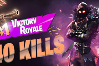 design 1 eye catching and amazing gaming youtube thumbnails