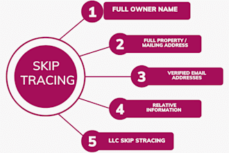 do skip tracing for real estate business