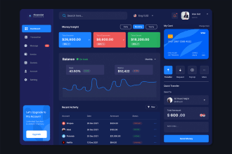 create ui ux design for website or mobile app with prototype