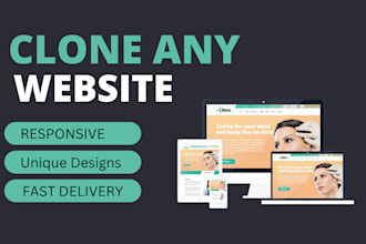 clone, or copy duplicate any website using elementor