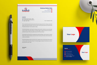 design business card and letterhead for your brand