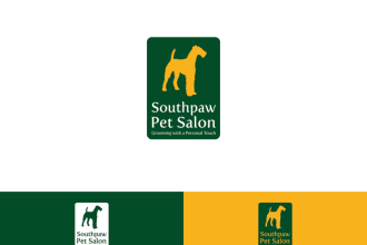 make an authentic and stylish pet grooming logo