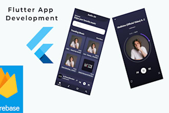 create android and ios apps in flutter