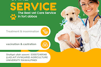 provide veterinary and livestock service