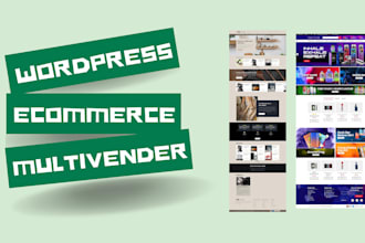 create a professional woocommerce multi vendor website for your ecommerce