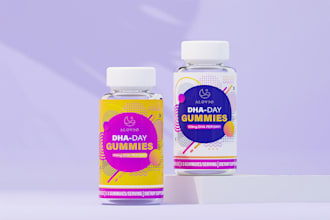 do supplement label design, product label packaging