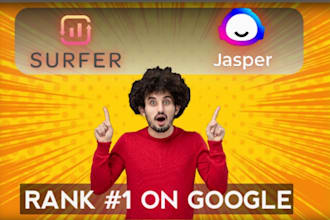 write surfer seo friendly article or blog post using jasper jarvis ai