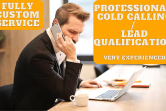 make and record excellent cold calls and lead qualification