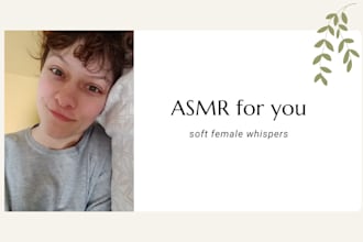 record a whisper or low voice like asmr