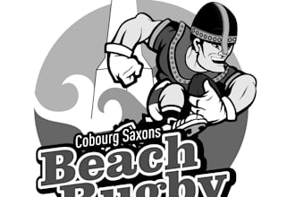 design a professional modern rugby logo