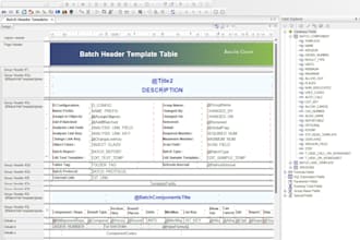 create and modify crystal report based on the requirement