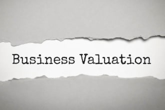 do financial analysis and business valuation