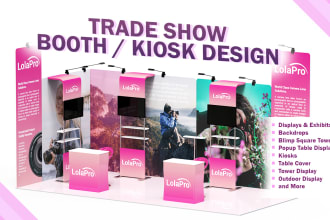 design kiosk and exhibition stand design