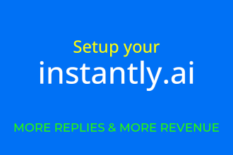 setup instantly for email warm up and cold email outreach