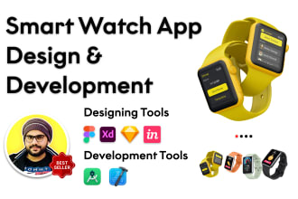 design and develop smartwatch app, android watch, apple watch