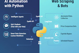 build custom ai automation agents using python, langchain, and openai
