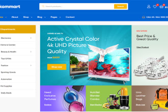 design SEO friendly woocommerce store or online shop
