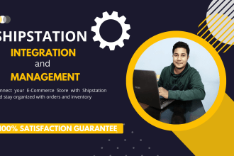 setup shipstation with website and manage inventory orders for ecommerce