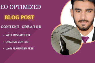 do productive SEO article writing or blog post
