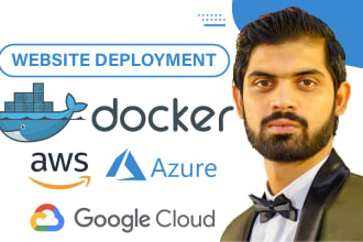 deploy web app to vps aws azure google cloud docker nginx