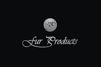 design traditional attractive brand fur products logo within 24 hours