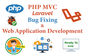be your professional PHP, laravel web developer