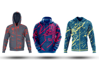 design any 3d mockups of sportswear custom uniforms apparel
