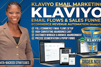 do klaviyo email marketing flows and sales funnel for ecommerce