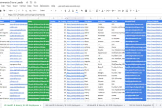 find ecommerce leads and shopify store owner contact list