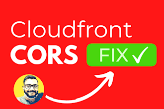 fix AWS cloudfront cors issues