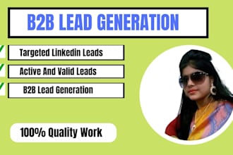 do targeted linkedin b2b lead generation