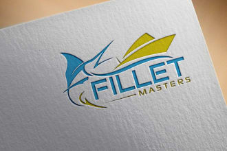 design elegant modern,fish,cooking logo within 24 hours