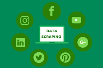 do perfect web scrapping in any format with parsing