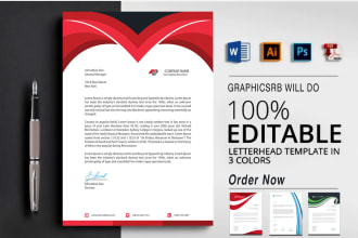design letterhead and PSD format, ebooks formatting in 1 day