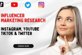 create best instagram youtube and tiktok influencer marketing lists