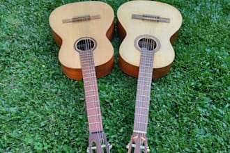 record acoustic guitars for your song