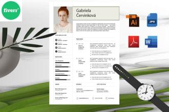 create professional custom resume design, rewrite CV, cover letter ats friendly