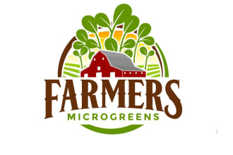 make beautiful agriculture, irrigation and farm logo