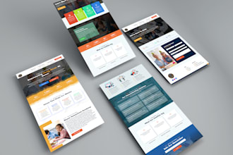 design educational website for preschool, daycare, kindergarten or childcare