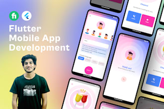 be your flutter developer for android ios and flutter web
