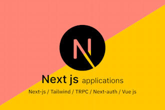 make custom web apps using next js, mongodb, tailwind