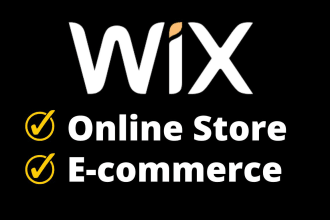 do wix ecommerce wix store wix ecommerce website online store redesign or create