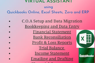 provide best bookkeeping and financial accounting using qb