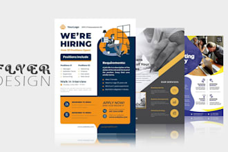 design premium business, corporate, event flyers