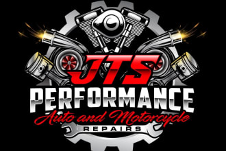 make motorcycle logo design with express delivery