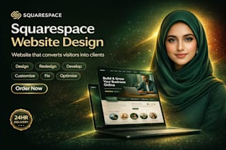 do squarespace website redesign, squarespace website design, squarespace web SEO