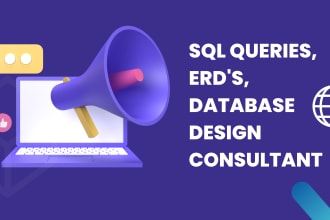 help design database, sql queries in oracle,mysql, sqlite